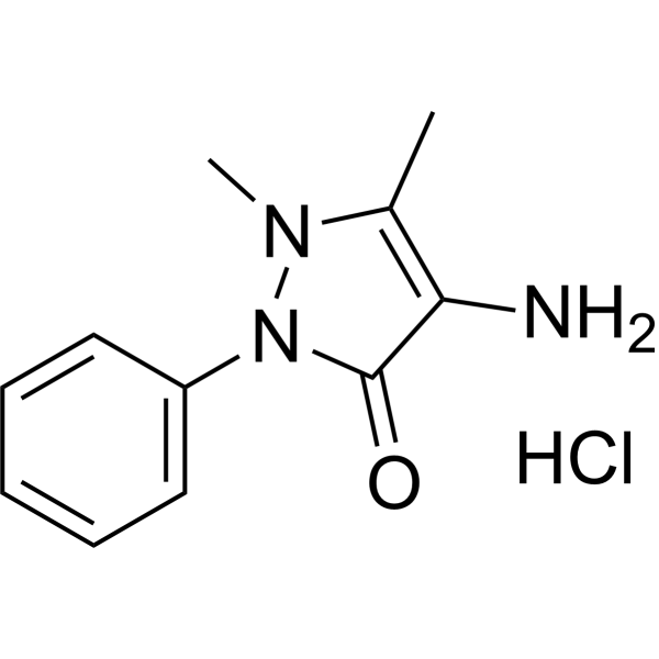 4-Aminoantipyrine hydrochloride 22198-72-7
